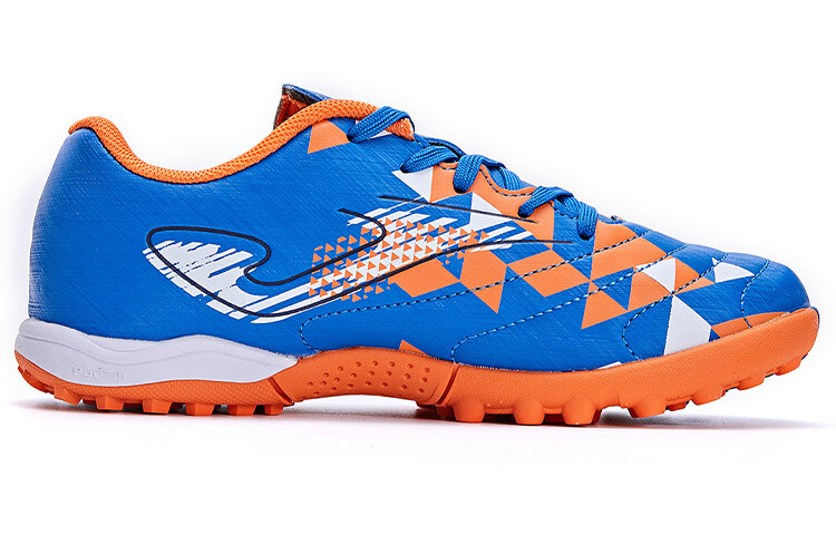 Детские футбольные бутсы Kids Low-top Fancy Blue Orange Joma, голубой — фото 2