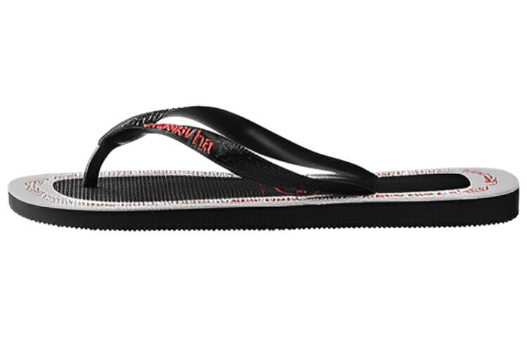 

Шлепанцы унисекс черный/красный Havaianas