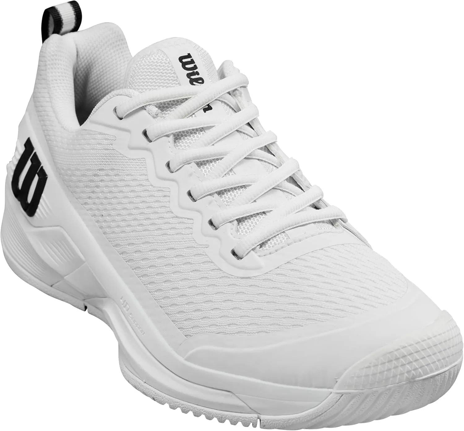 Мужские кроссовки Wilson Herren Rush Pro 4.5, White Black — фото 2