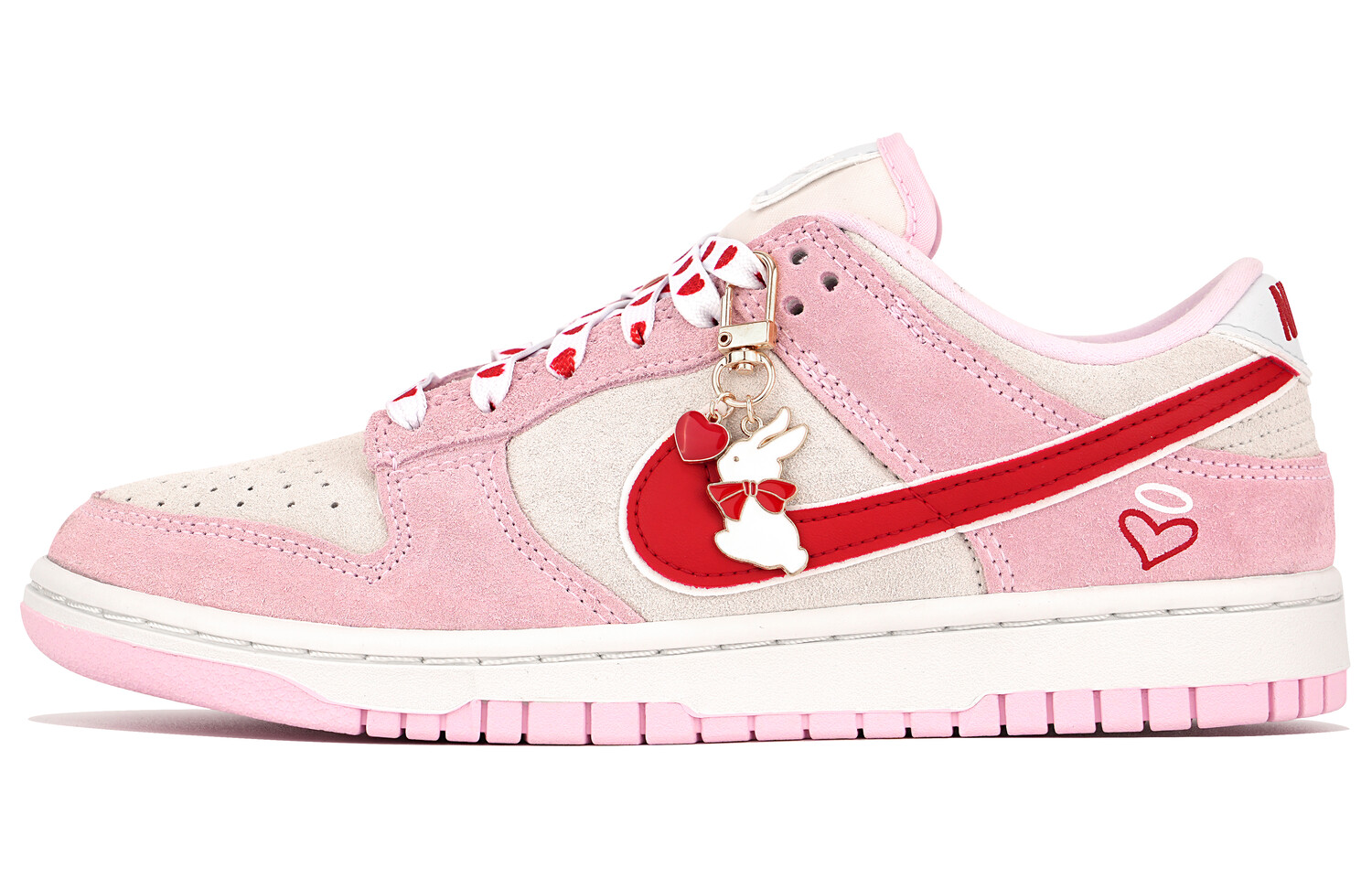

Кроссовки Nike Dunk Skateboard Shoes Women's Low-Top Pink