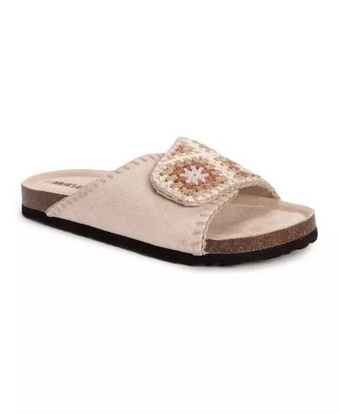 

Женские шлепанцы Gigi крючком MUK LUKS, бежевый