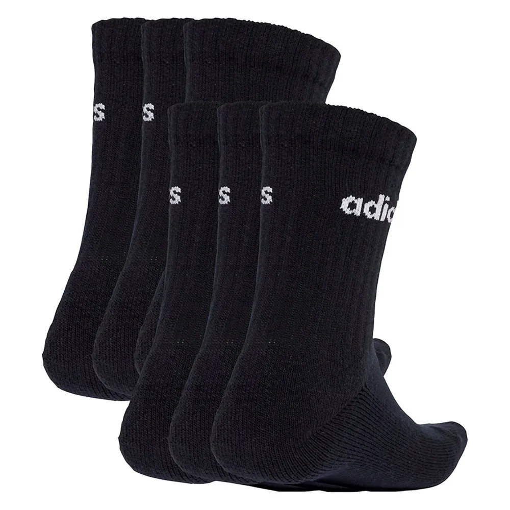 Носки adidas Linear Cushioned crew, черный — фото 2