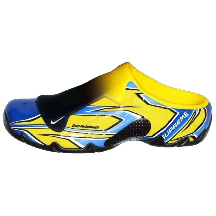 Сабо Clogposite Supreme Opti Yellow Blue Nike