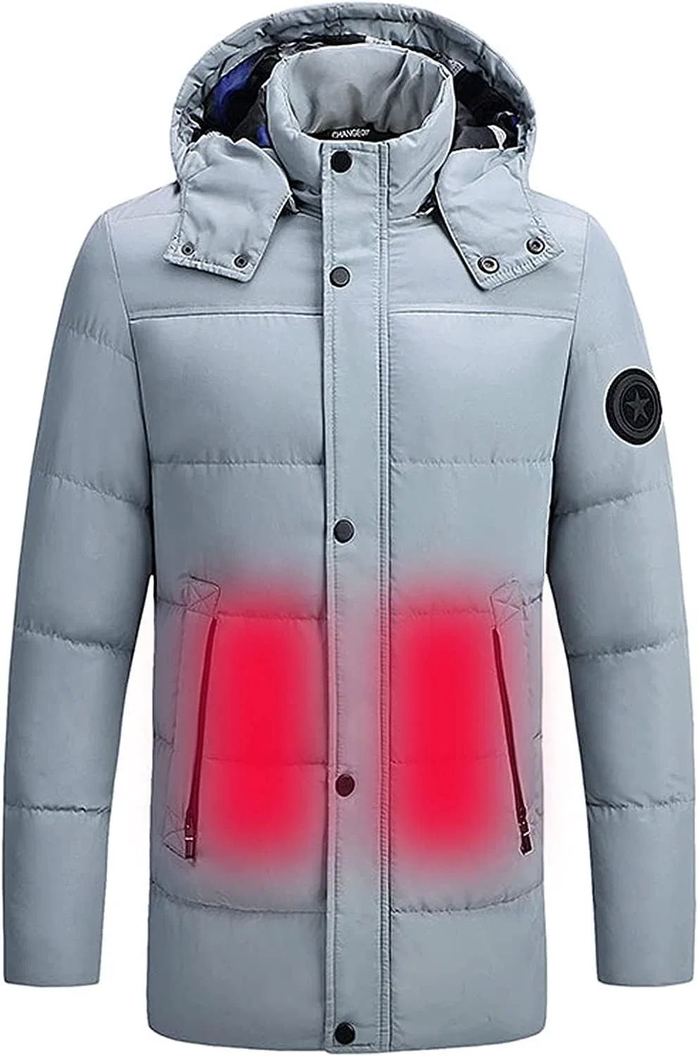 Куртка с подогревом, Outdoor, White