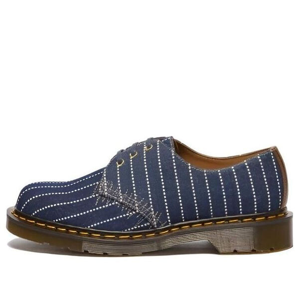 

Кроссовки 1461 made in england pinstripe 'blue' Dr. Martens, синий
