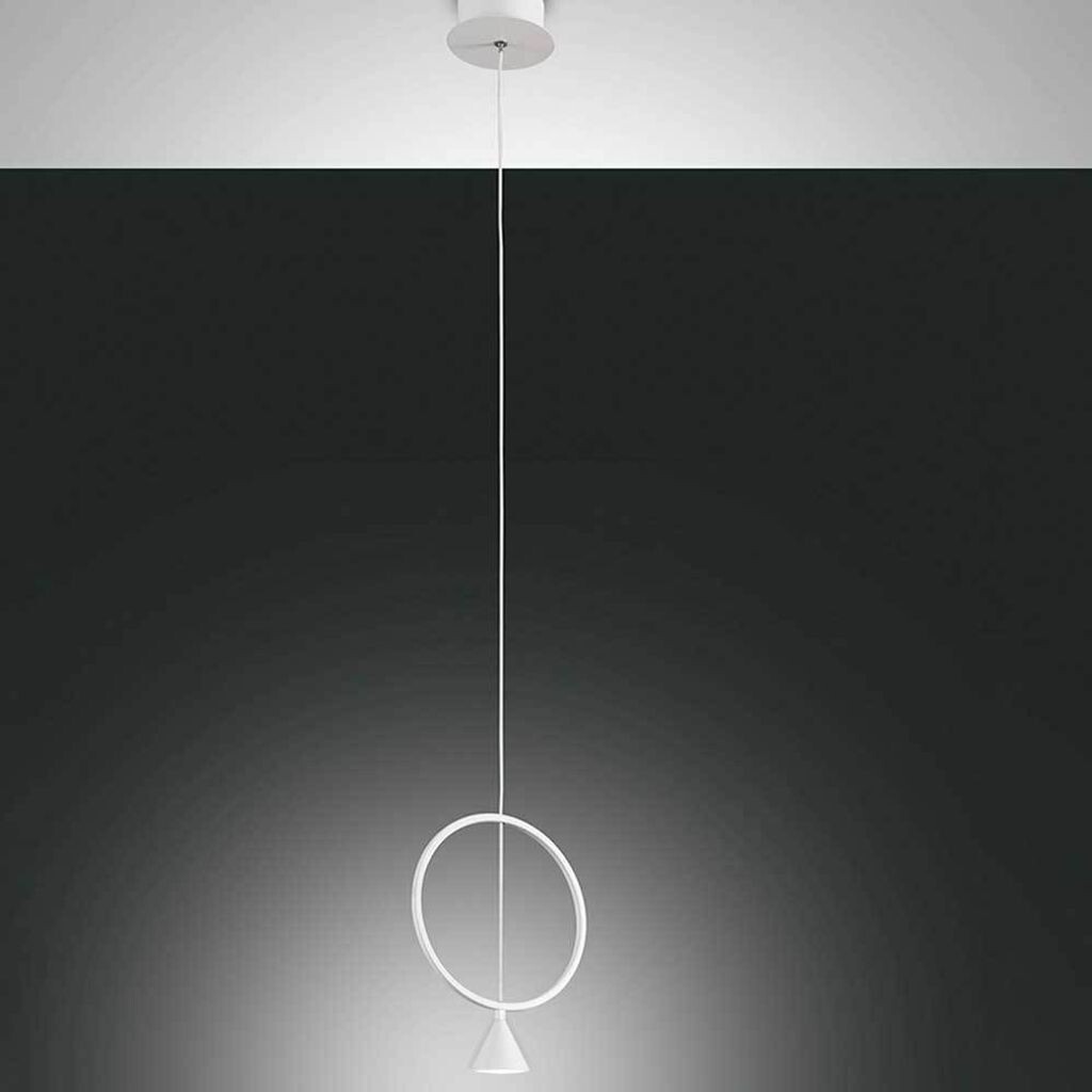 

Fabas Luce LED подвесной светильник Sirio круглый белый 3x 8Вт 2160лм с регулируемой яркостью