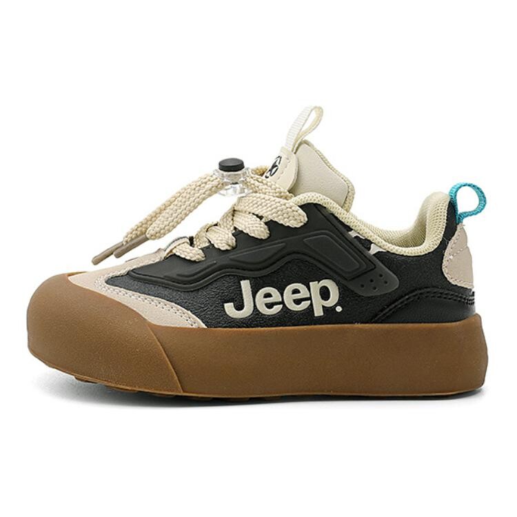 

Детские кроссовки для скейтбординга Kids Low-top Black Jeep, черный