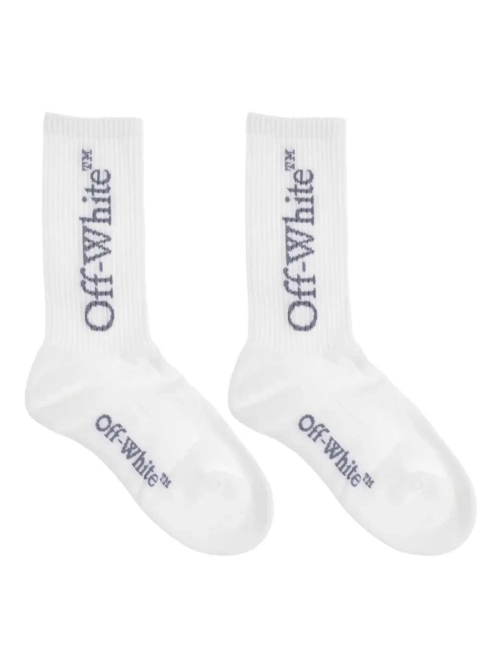

Носки с логотипом OFF-WHITE, белый