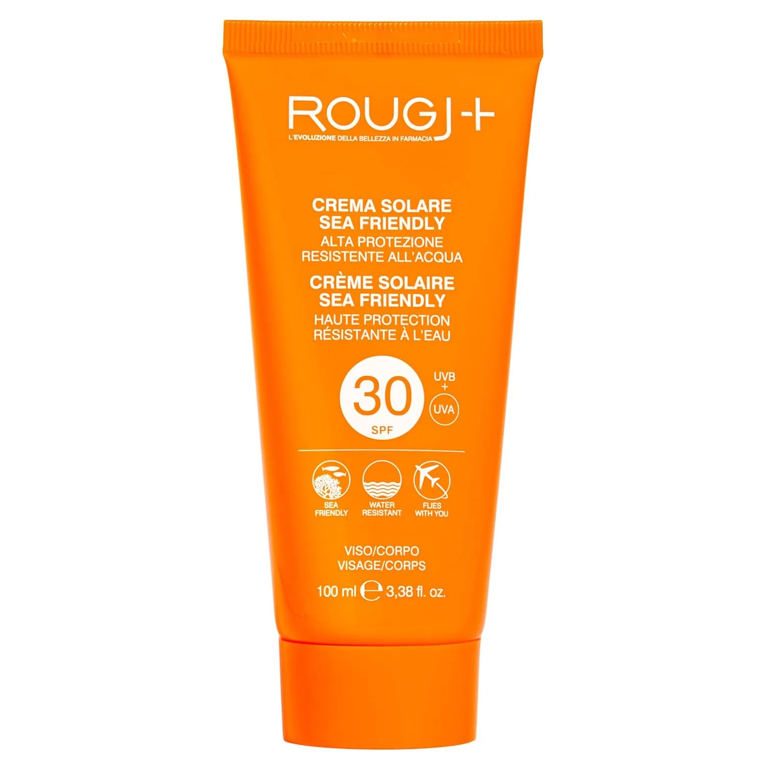 Солнцезащитный крем SPF 30 для лица и тела 100 мл от Rougj Rougj, 30Spf 100Ml