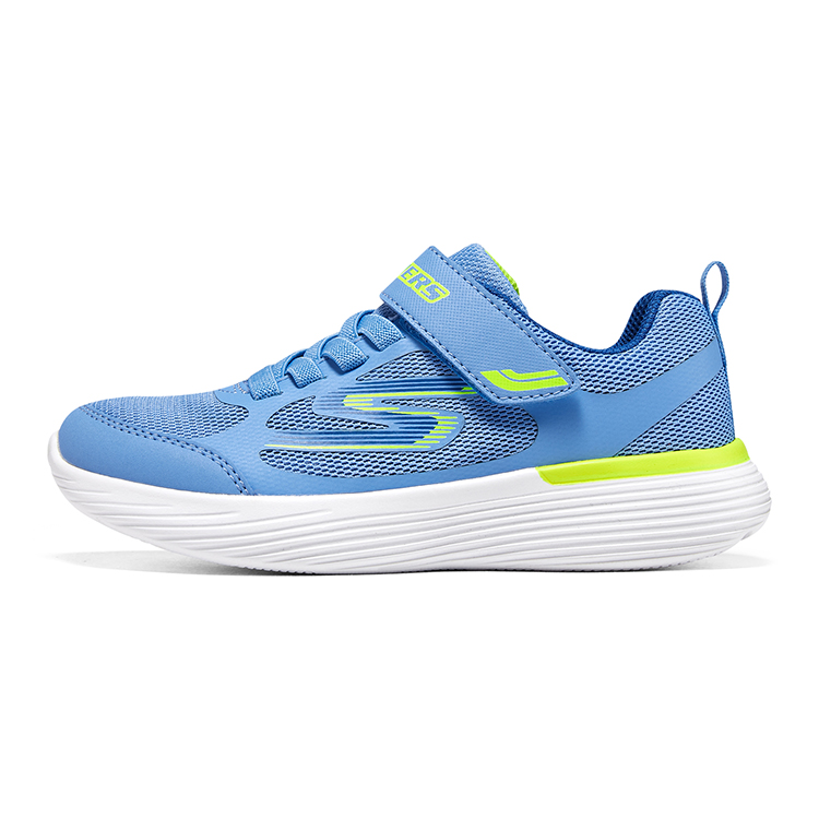 

Skechers Детские кроссовки Go Run 400 с износостойкой подошвой и дышащим верхом, синие
