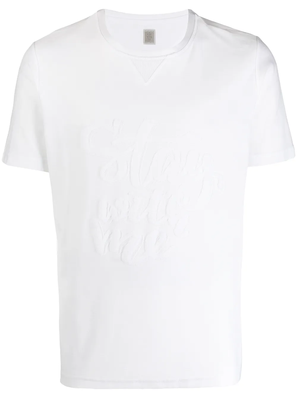 

Футболка с принтом Eleventy, белый