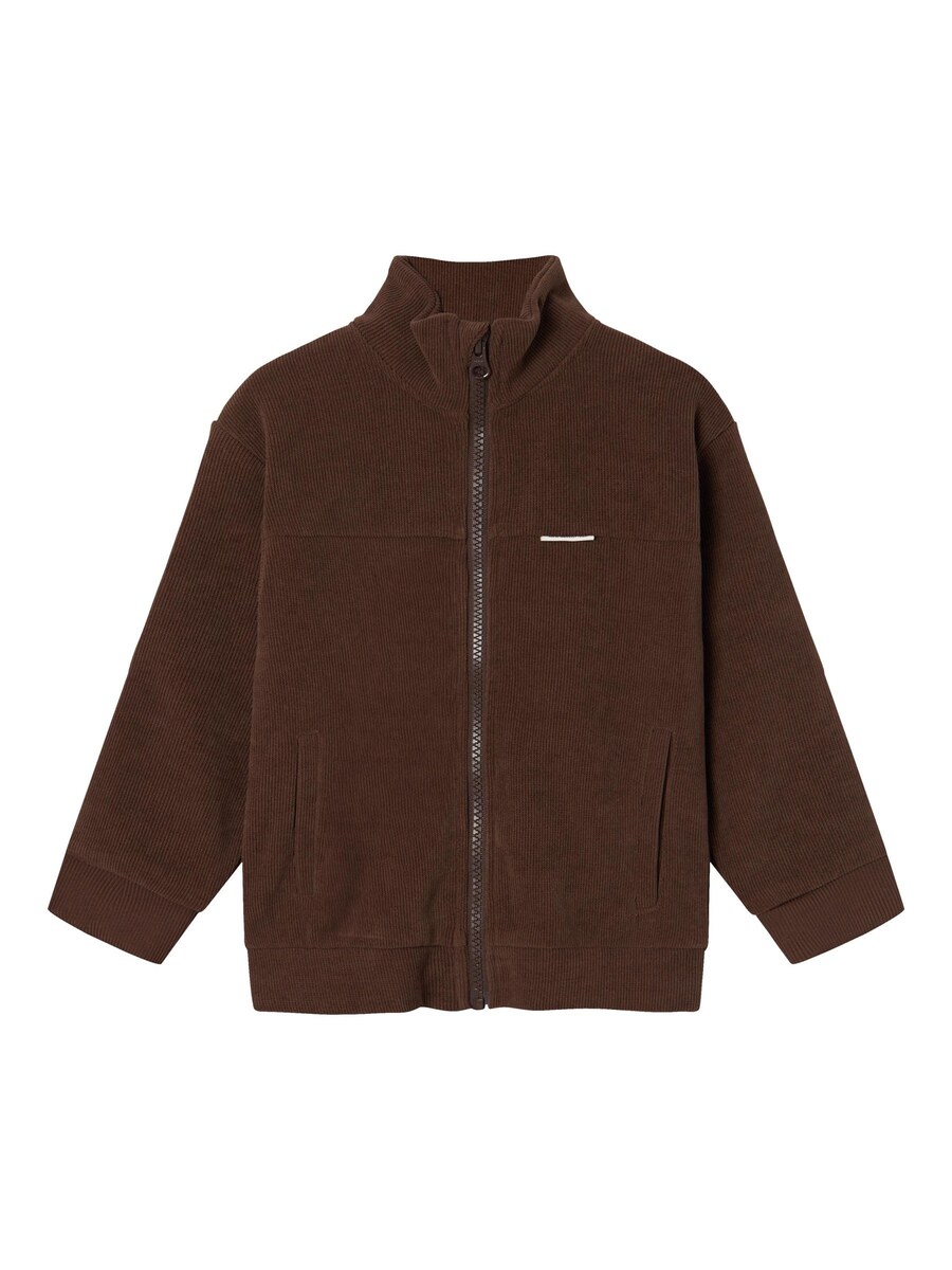 

Худи NAME IT Zip-Up Hoodie, коричневый