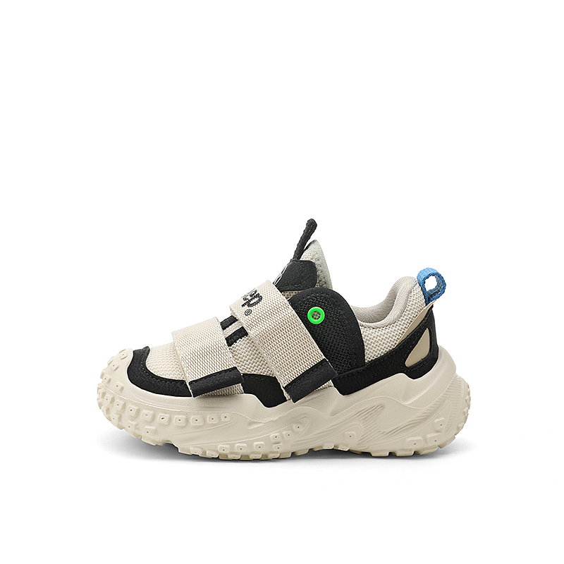 

Детские повседневные кроссовки Beige White Black Kids' Jeep