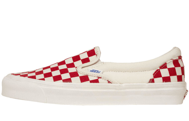 

Слипоны Vans Slip-On OG Classic LX 'Red Checkerboard'
