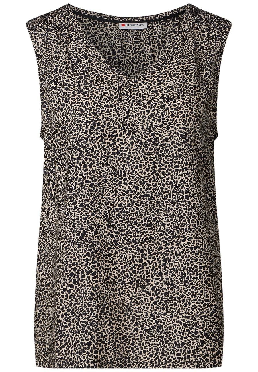 

Блуза STREET ONE, кремовый/черный