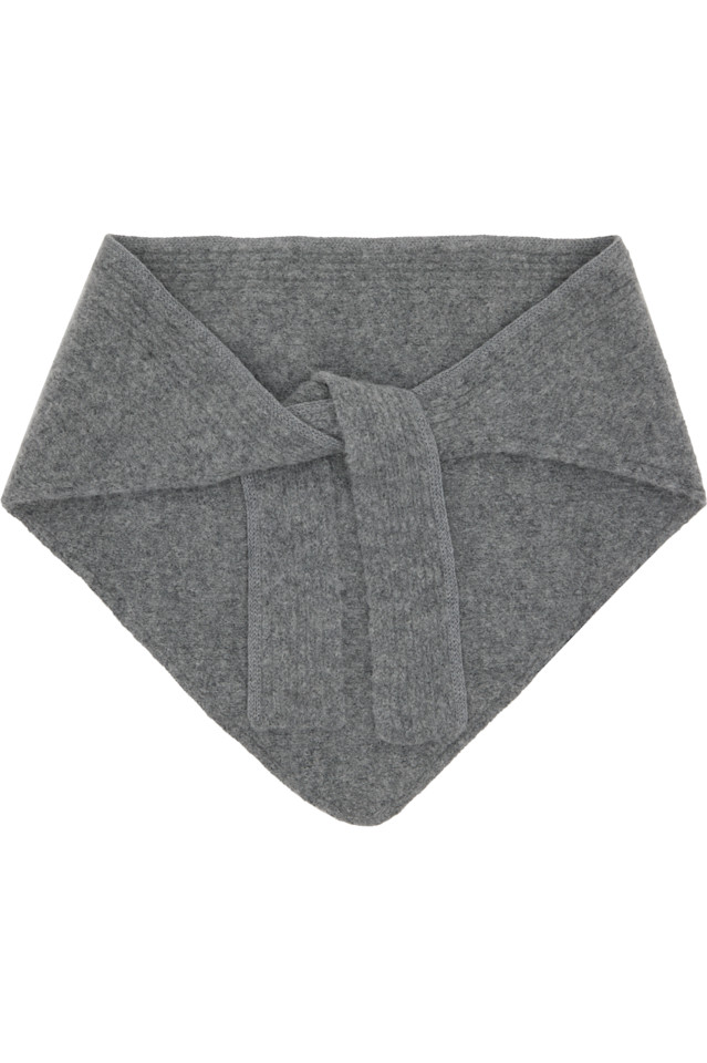 

Шаль Gray La Casa 'The Gros Grain' Jacquemus, темно-серый