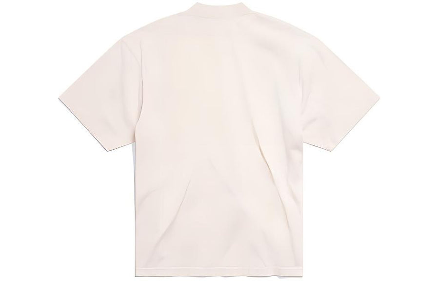 Футболка Balenciaga Political Stencil T-shirt 'White Black', белый — фото 2