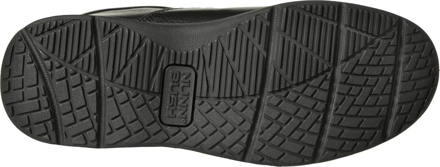 Лоферы мокасины Nunn Bush, Black Tumbled Leather — фото 4