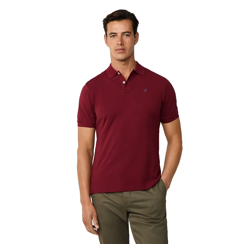 

Поло с коротким рукавом Hackett HM5600052 Slim Fit, красный