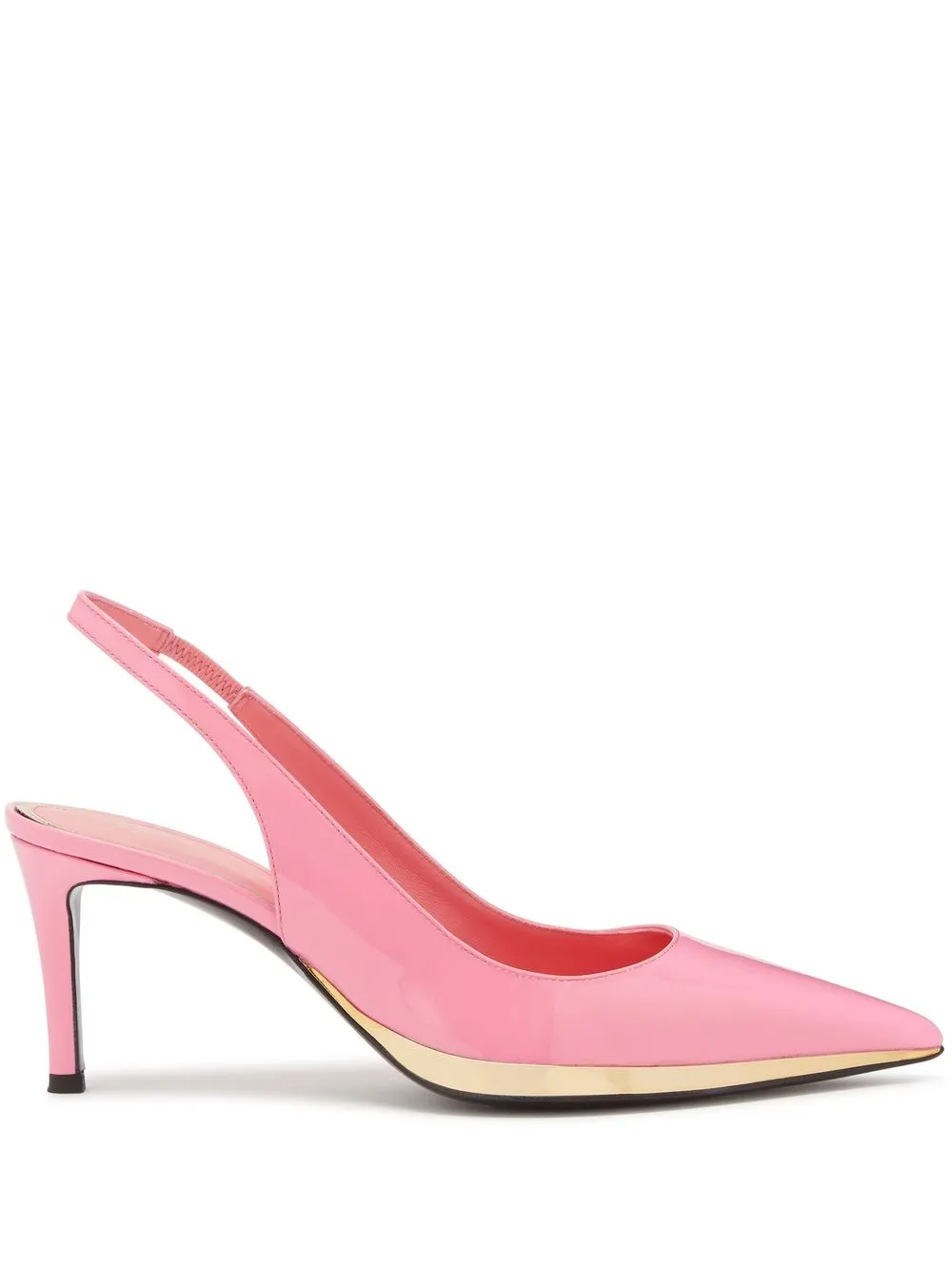 Туфли Virgyn 70 с ремешком на пятке Giuseppe Zanotti, розовый