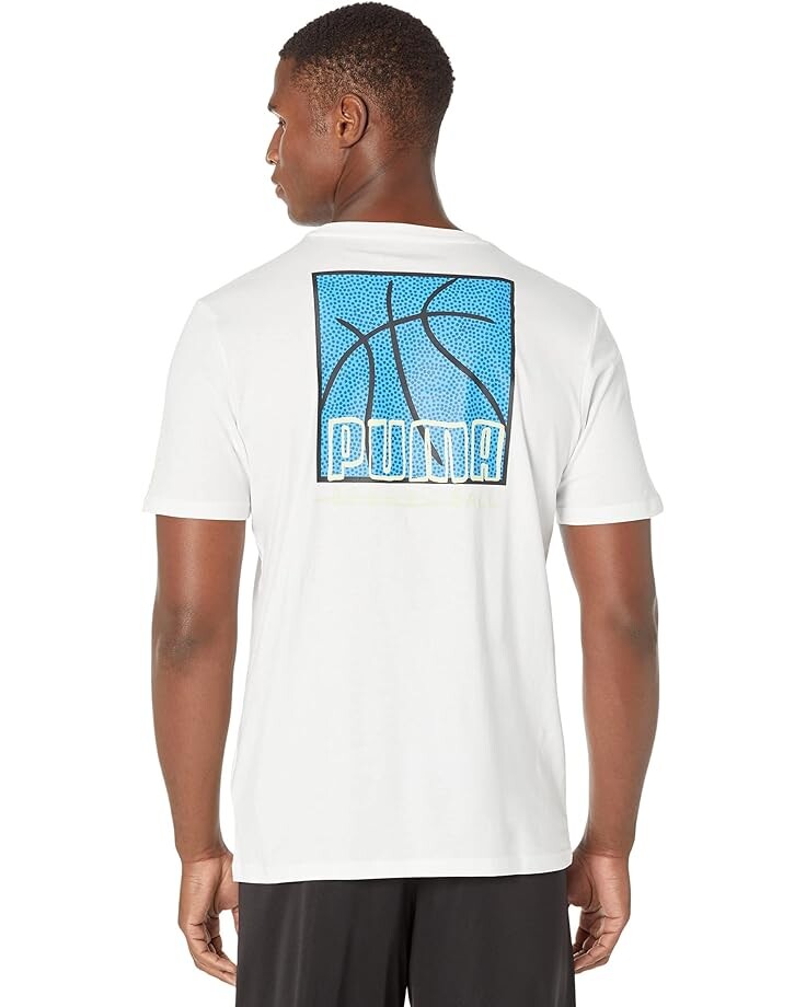 

Футболка PUMA Buzzer Beater Tee, цвет Puma White