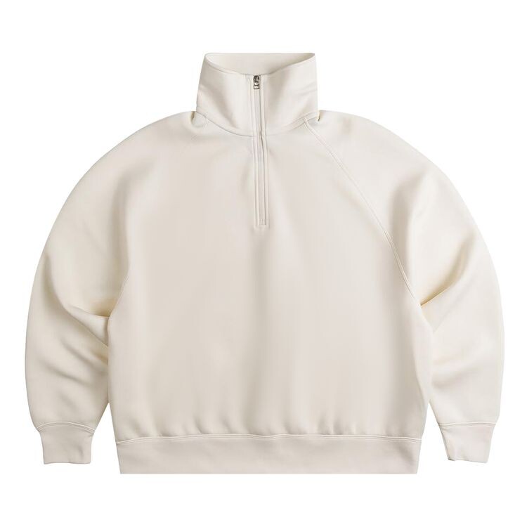 

Топ Nike Tech Fleece Reimagined 1/2 Zip Top Sail, кремовый