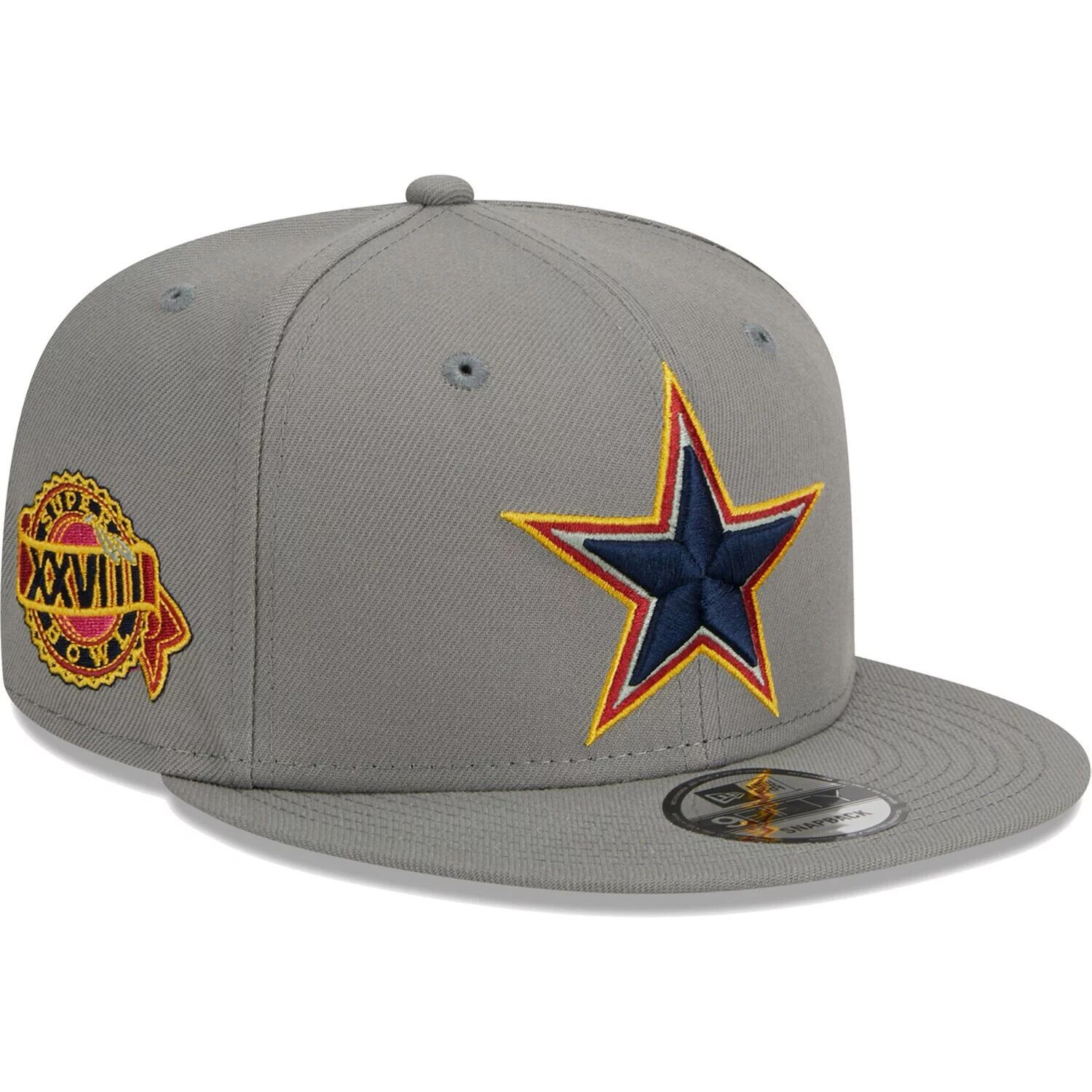 

Мужская серая кепка New Era Dallas Cowboys Color Pack 9FIFTY Snapback