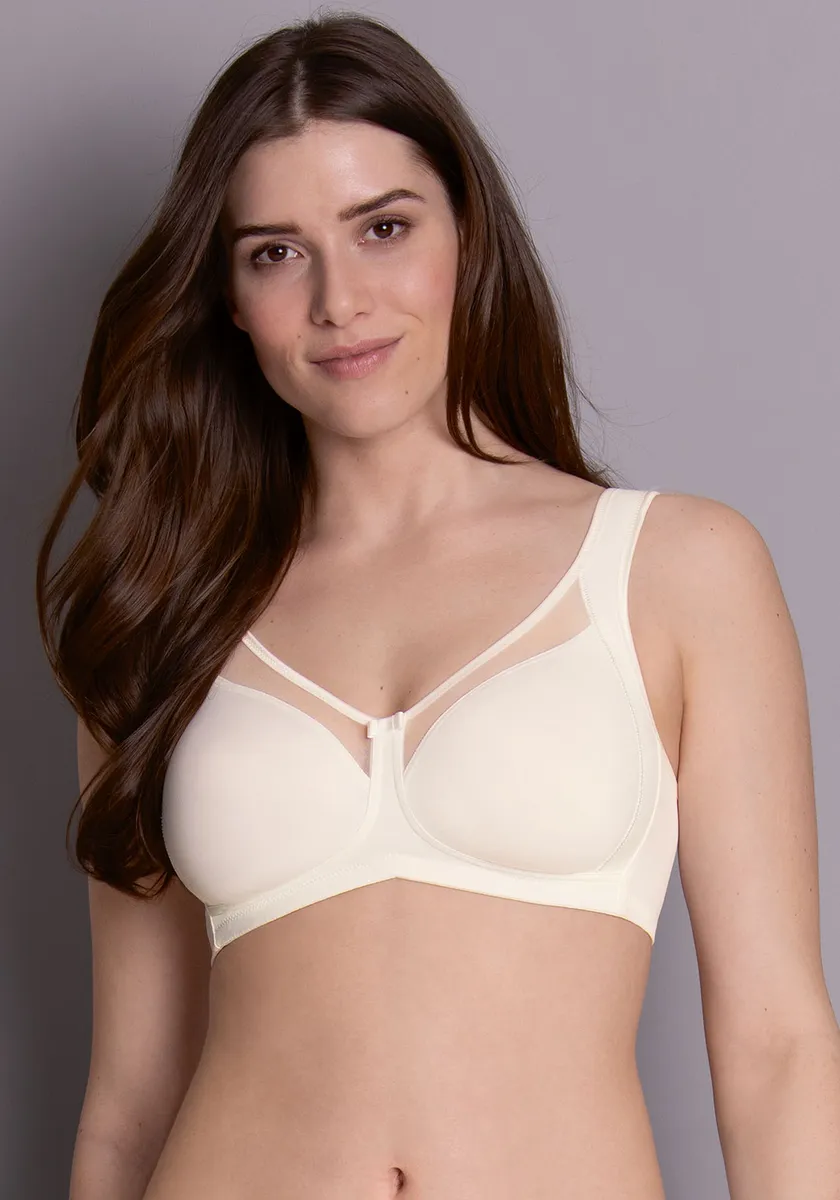

Anita с 1886 г. Литой бюстгальтер "Comfort bra Clara", чашка C-G, полупрозрачная вставка в зоне декольте Anita Since 1886, цвет Crystal