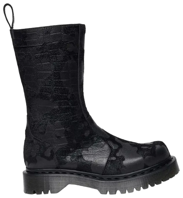 

Ботинки Dr. Martens Regena Emboss Hair On Boot, черный