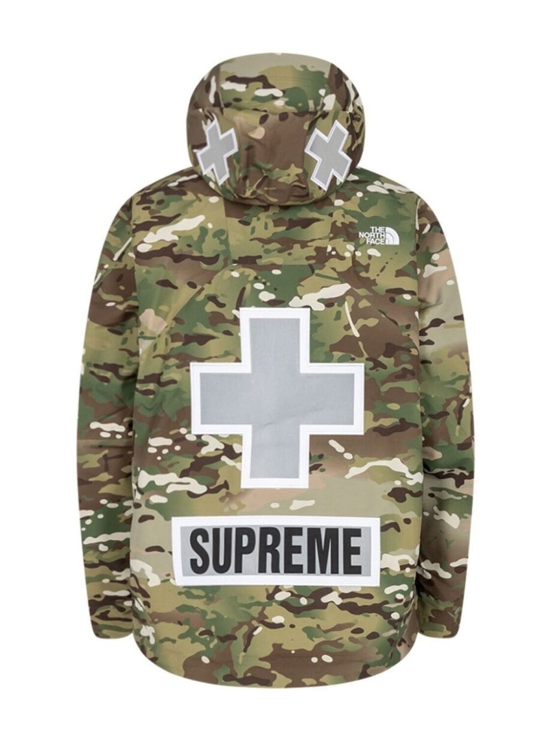 Supreme куртка Summit Series Rescue Mountain из коллаборации с The North Face, зеленый — фото 3
