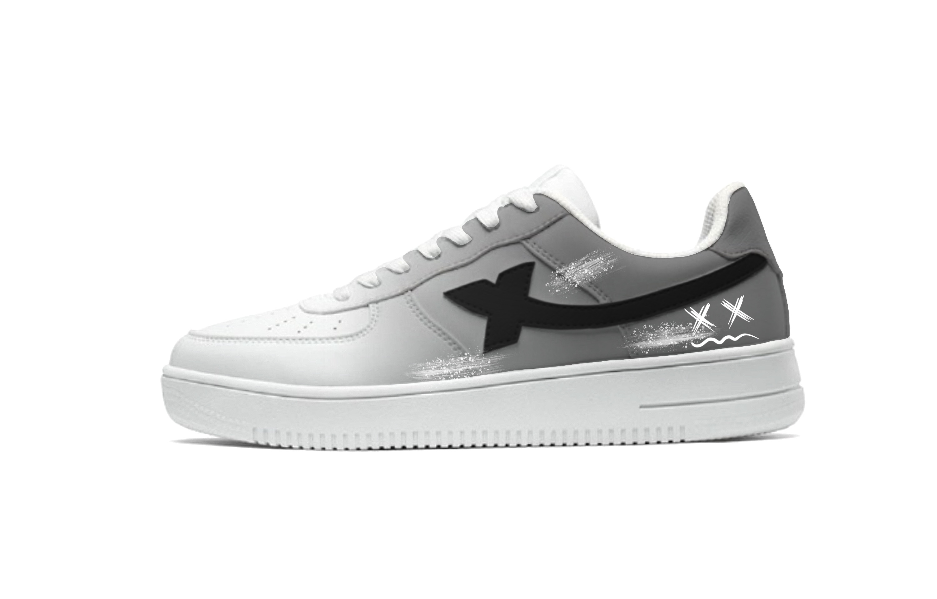 

Легкие низкие кроссовки для скейтбординга Air Force One Cushioning, мужские, серые, Haze XTEP, Haze Gray