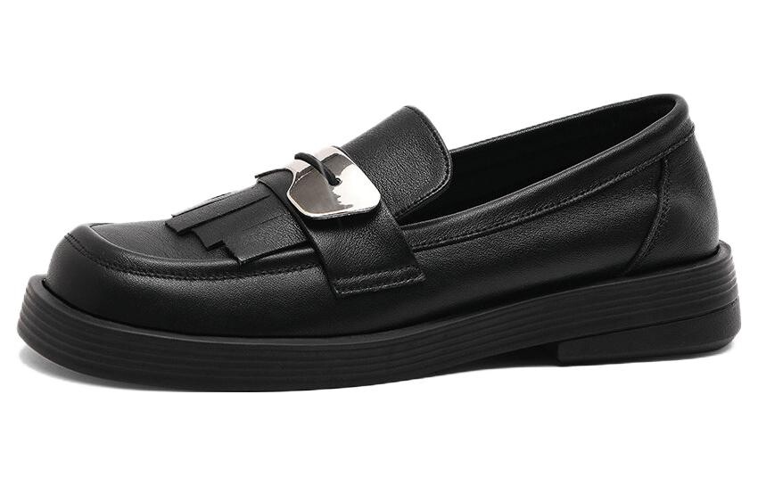 

Туфли женские повседневные Women's Casual Shoes Women's Low-Top Black Cameido