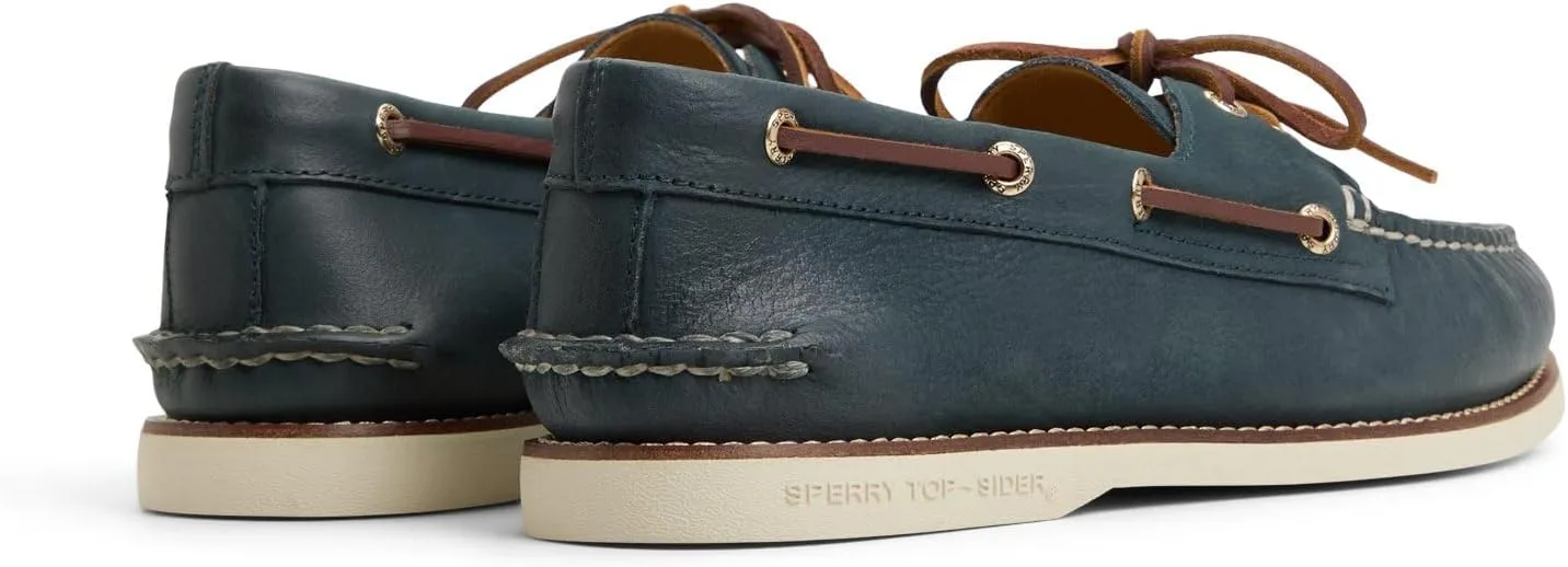 Мужские мокасины Sperry Gold Cup, оригинальные, в комплекте с двумя парами роскошных туфель, темно-синий — фото 2