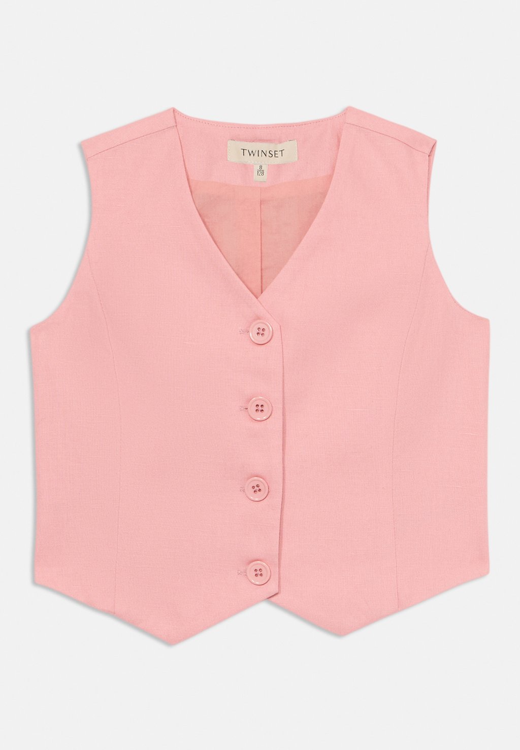 

Топ без рукавов GILET TWINSET, фуксия