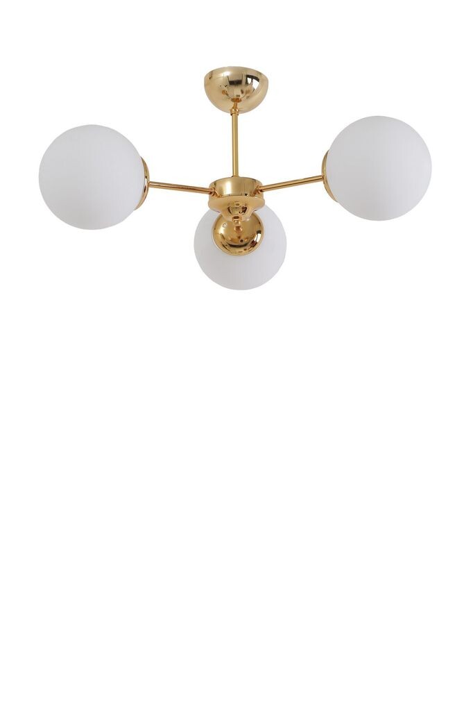 

Opviq, Venus 3 Lü Gold Beyaz Camlı Avize, подсвечник, золото, 55 x 55 x 25 см