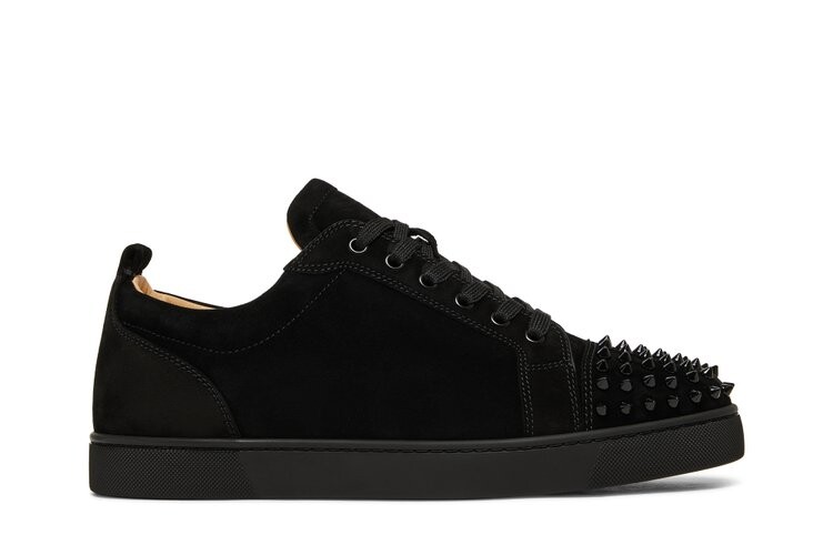 

Кроссовки Christian Louboutin Louis Junior Spikes Flat 'Taupe', черный