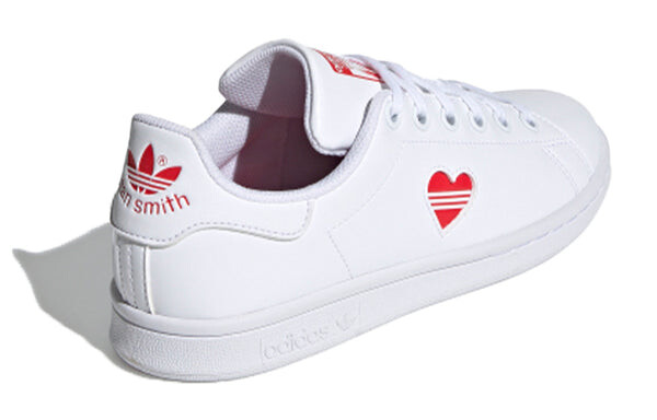 Кроссовки stan smith j 'valentine's day' Adidas, белый — фото 4
