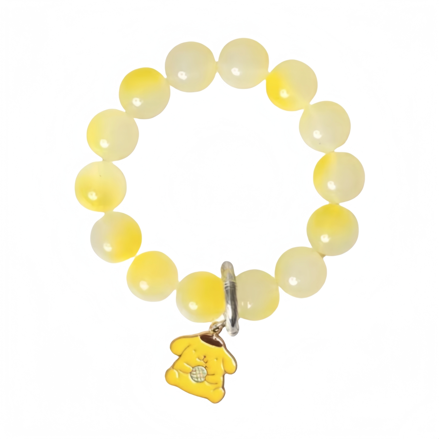

Sanrio Браслеты Pudding Dogs Acrylic для женщин, желтый/белый
