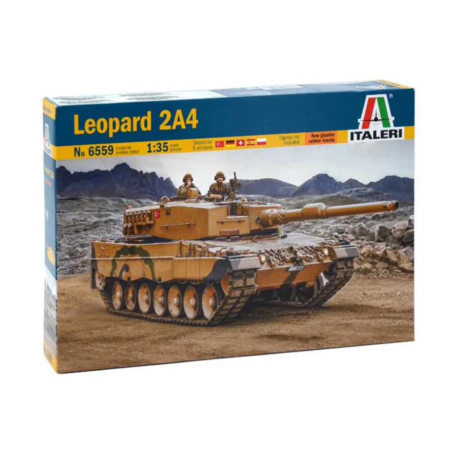 

Леопард 2А4 (Современный), Military Vehicles (1:35) (Italeri)
