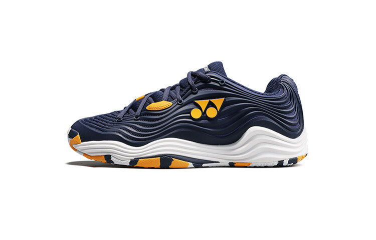 

Кроссовки YONEX SHTF5 Tennis Shoes Unisex Low-top Navy Blue/orange, темно-синий