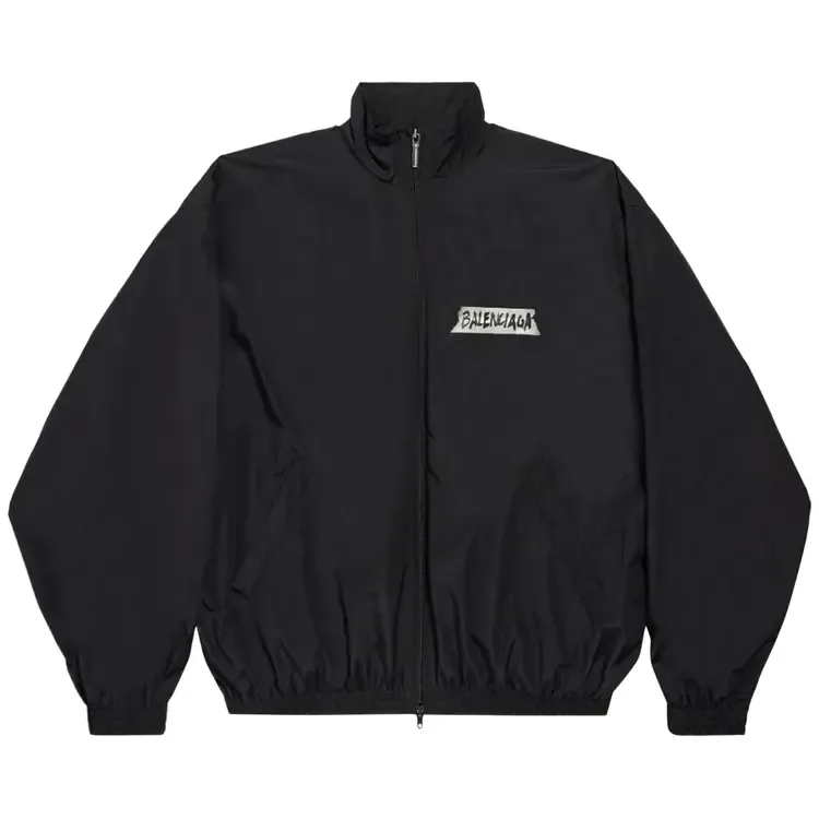 Куртка Balenciaga среднего кроя, черная