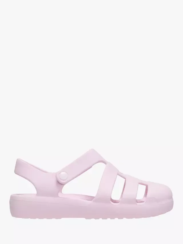 Детские классические рыбацкие сандалии Crocs, Pink Milk