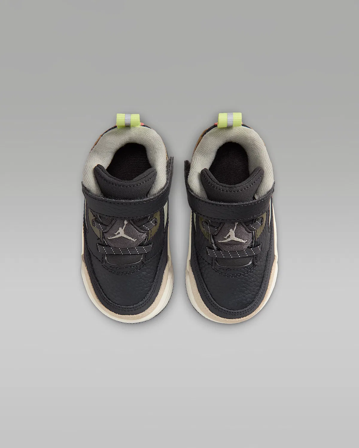Детские кроссовки Jordan Spizike Low, Anthracite/Light Wild Mango/Cargo Khaki/Spruce Fog — фото 4