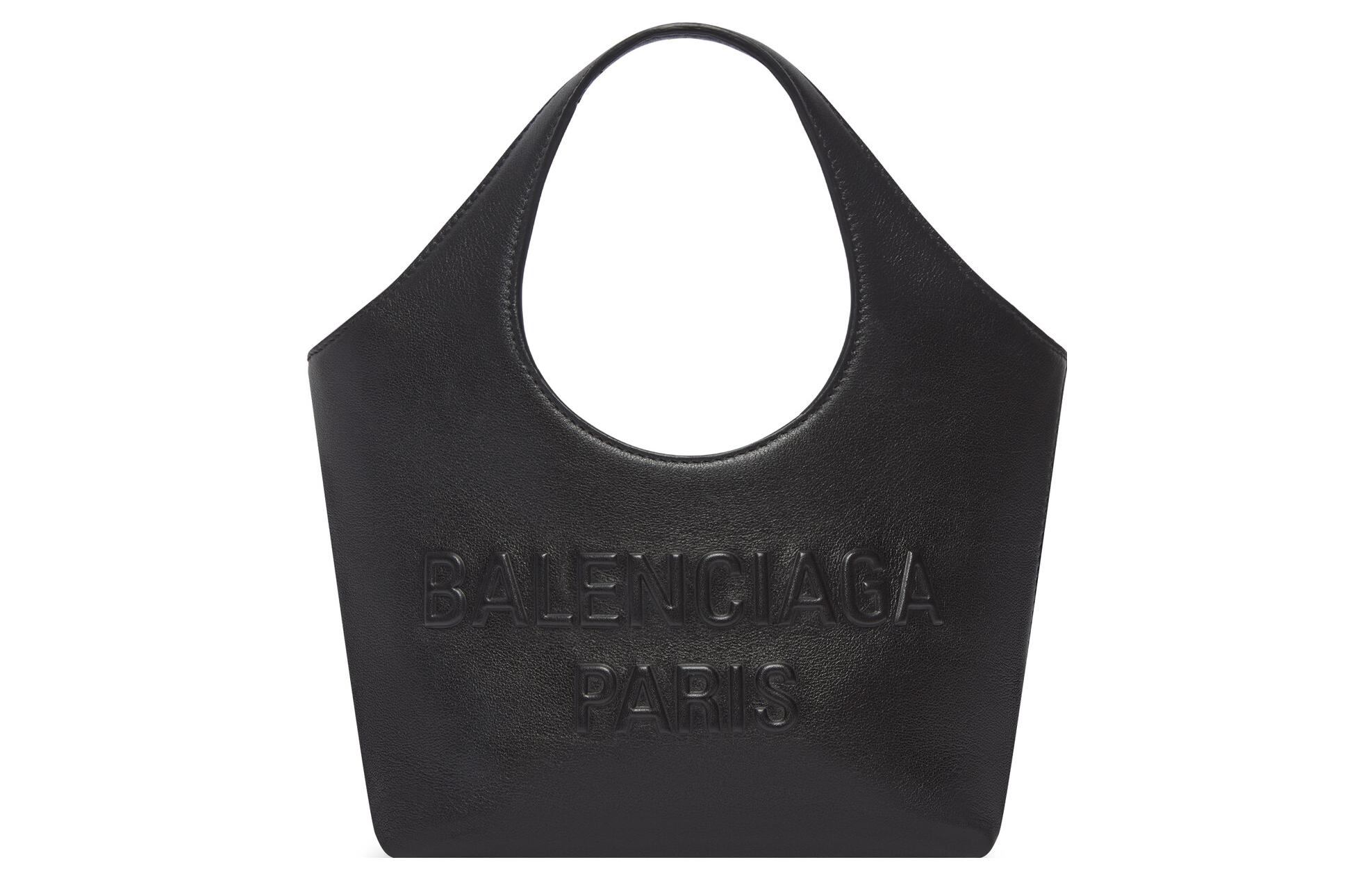 

Balenciaga Сумка гладкая кожаная черная