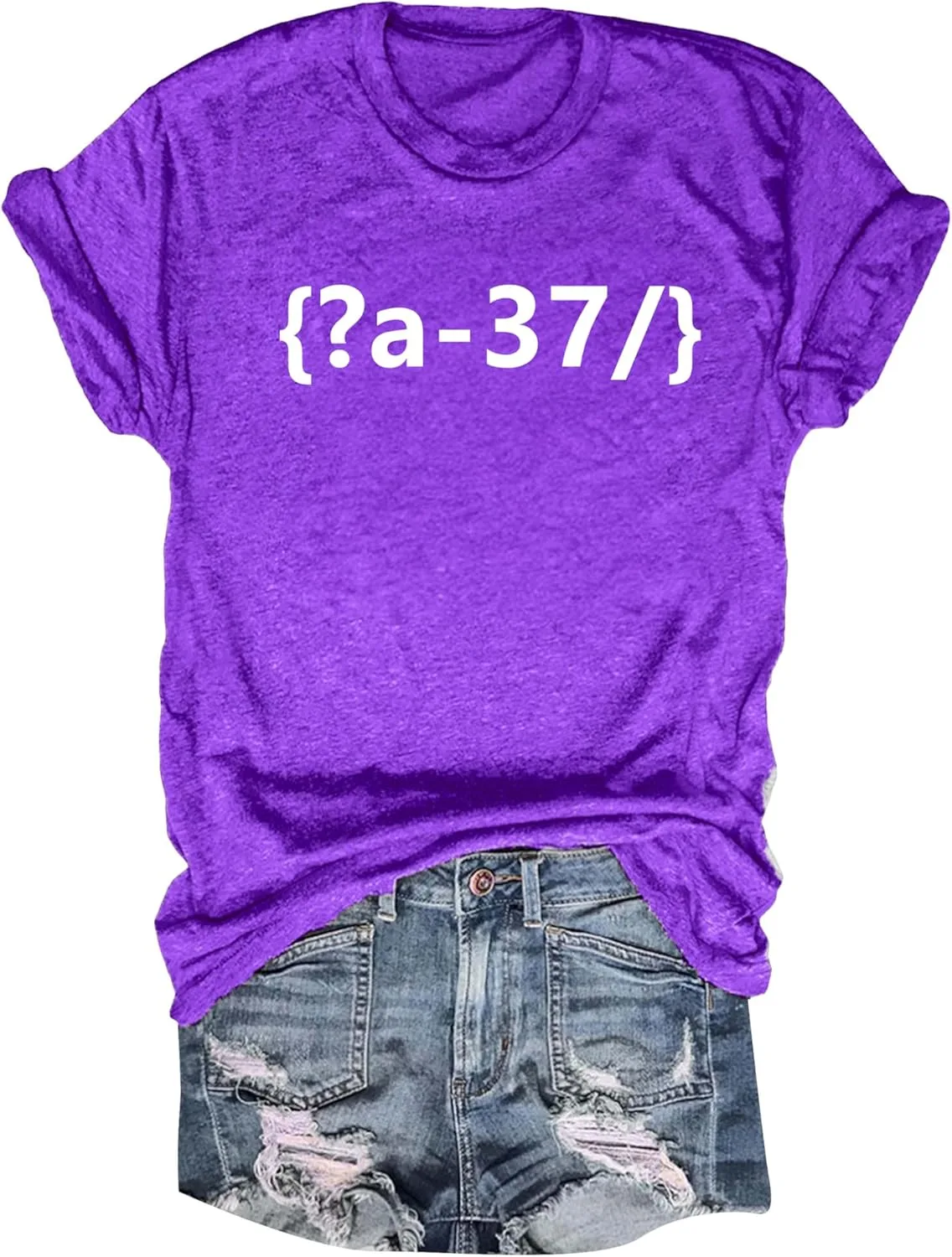 

Женская футболка с коротким рукавом и принтом Thirty Seven PUDANA