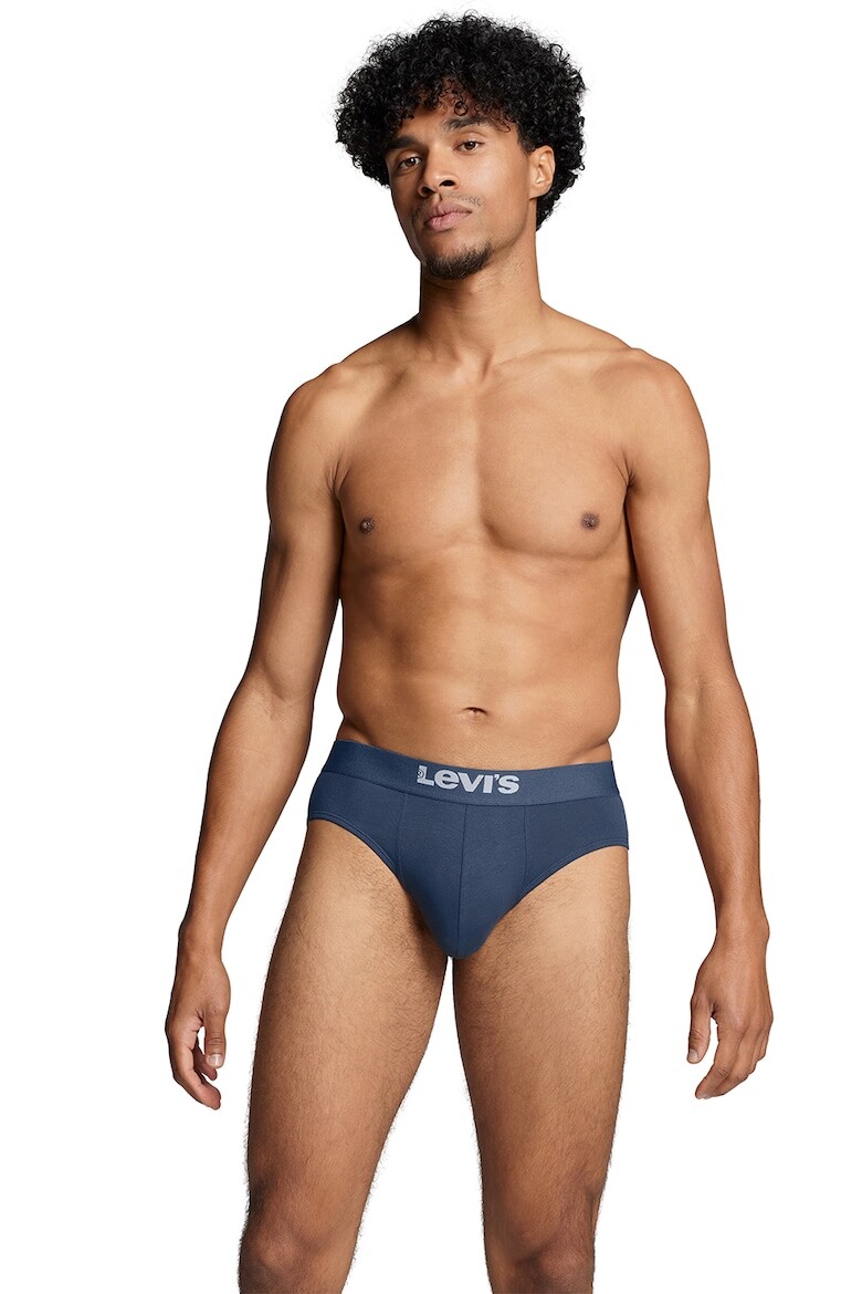 

Трусики с логотипом на талии - 2 пары Levi'S, синий