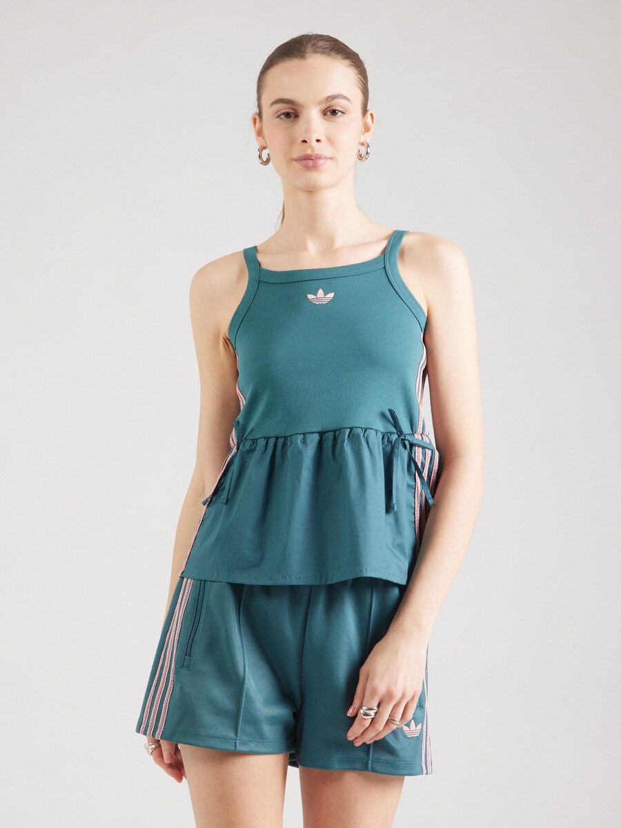 Топ ADIDAS ORIGINALS, цвет Petrol — фото 2