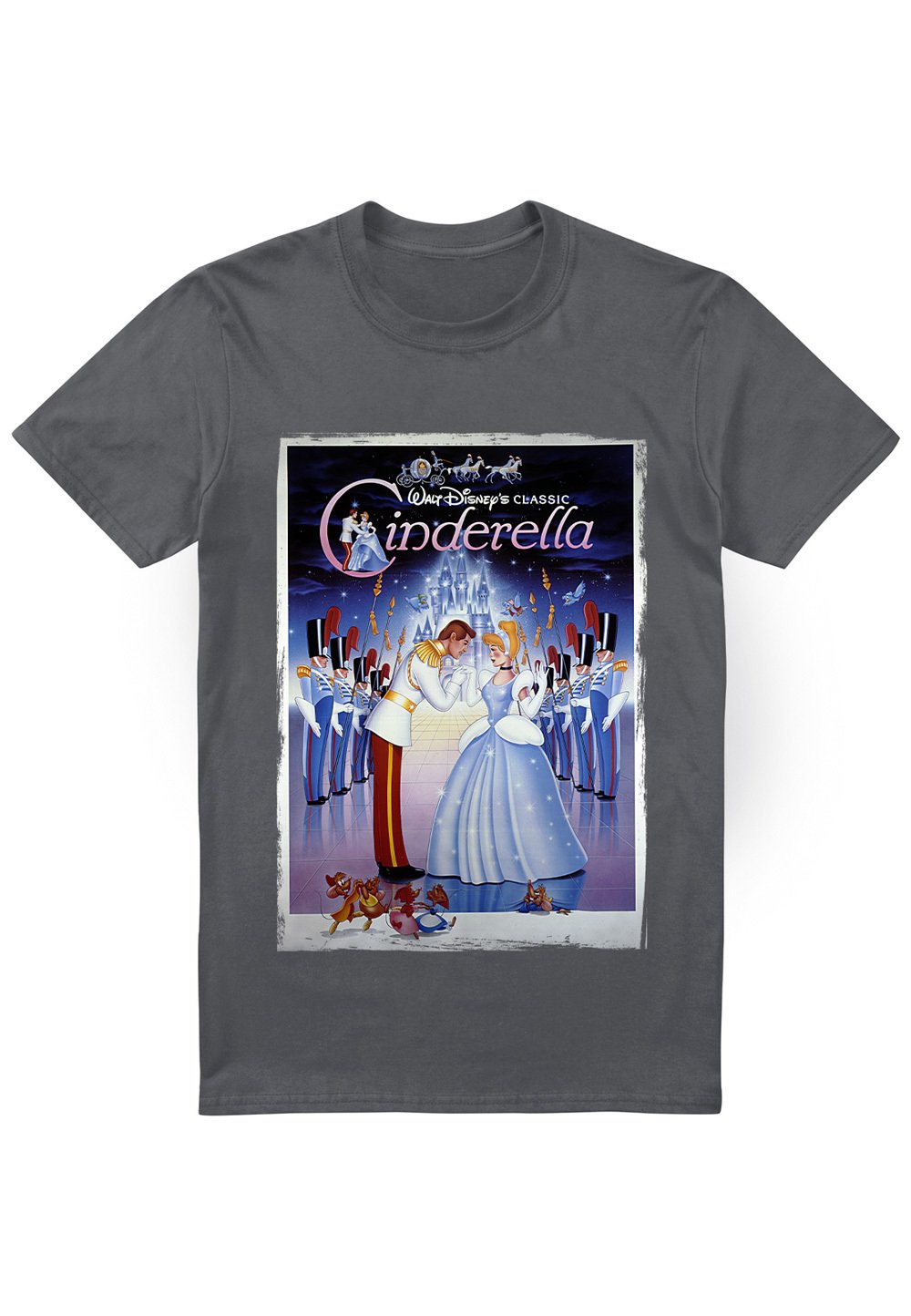 

Футболка с принтом CINDERELLA POSTER Disney, антрацит