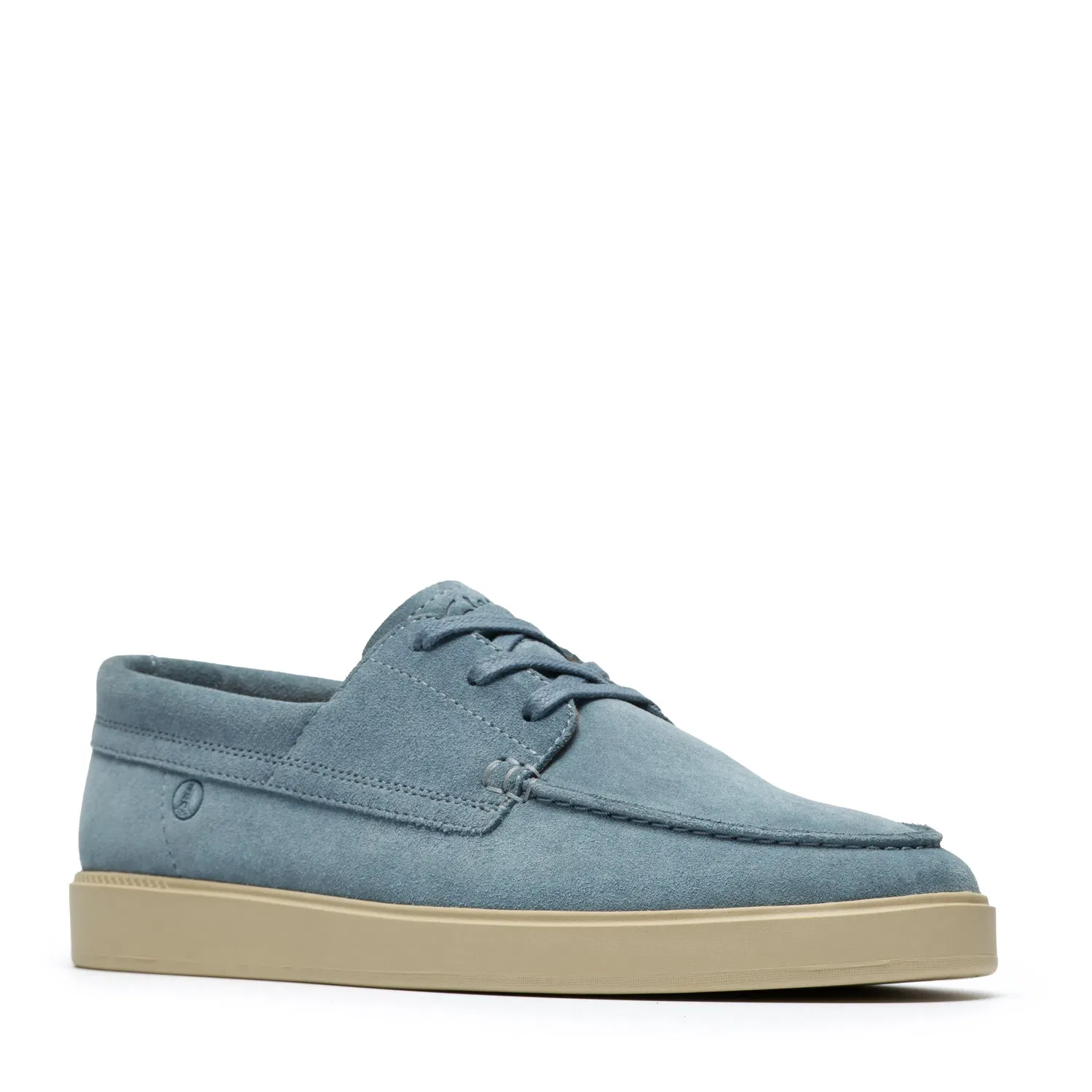 Лодочки Lockford Boat из замши Light синий от Clarks, синий — фото 4