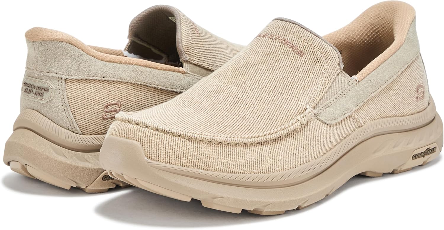 Мужские кроссовки Skechers Pollard - Reed, коричневый — фото 3